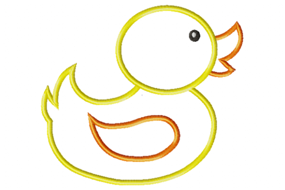 Baby Duck Applique