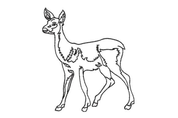 Deer Outline