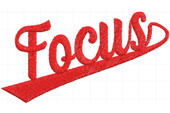 Font Baseball Focus