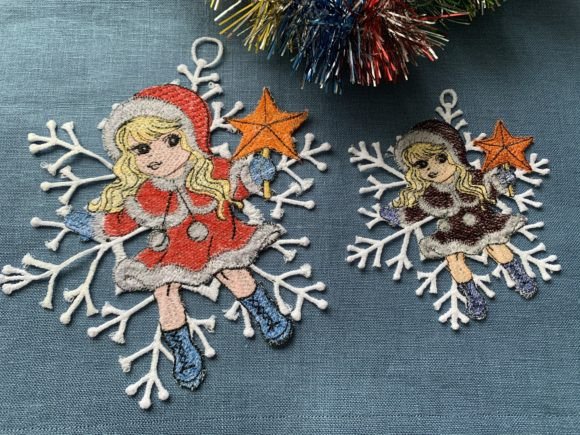 FSL Snow Girl: A Seasonal Embroidery Review