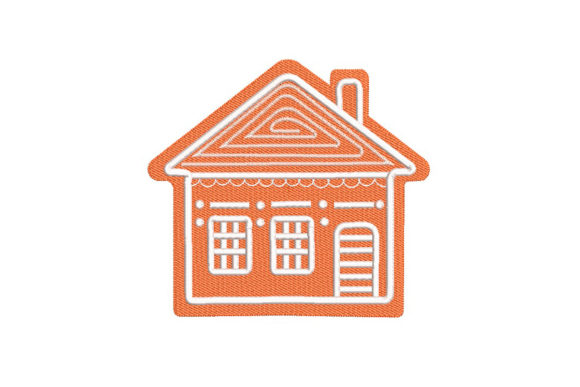 Gingerbread House Embroidery