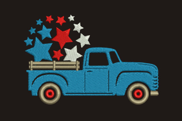 Patriotic Truck