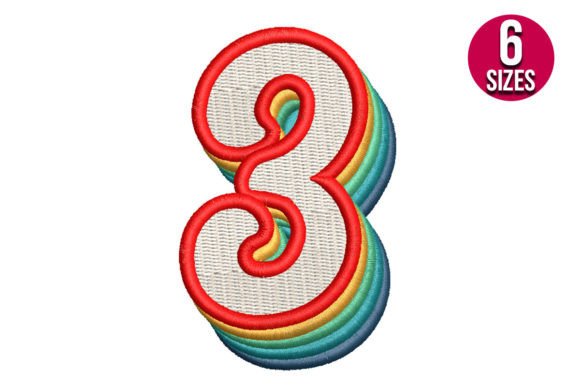 Retro Number Three