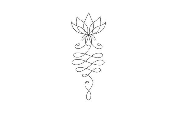 The Lotus: Elegant Embroidery for Meaningful Handmade Gifts
